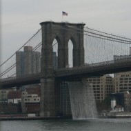 Brooklyn Bridge Waterfall