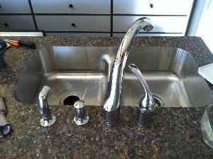 The new sink