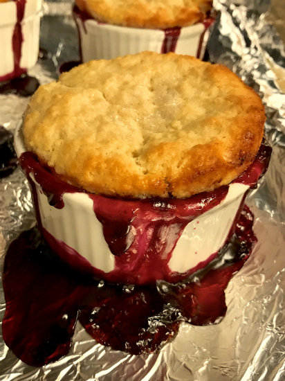 Fruit cobbler