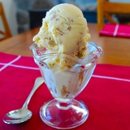 Homemade Butter Pecan Ice Cream