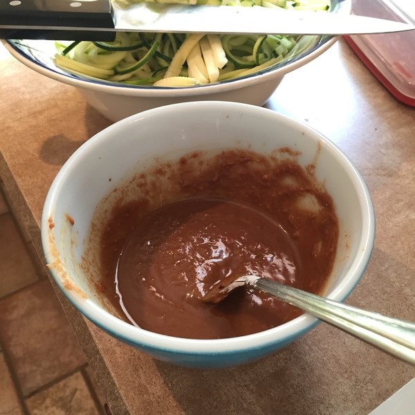 spicy peanut sauce